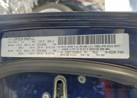 2014 Ram 1500 St z USA, uszkodzony, nr VIN 1C6RR7FTXES369121